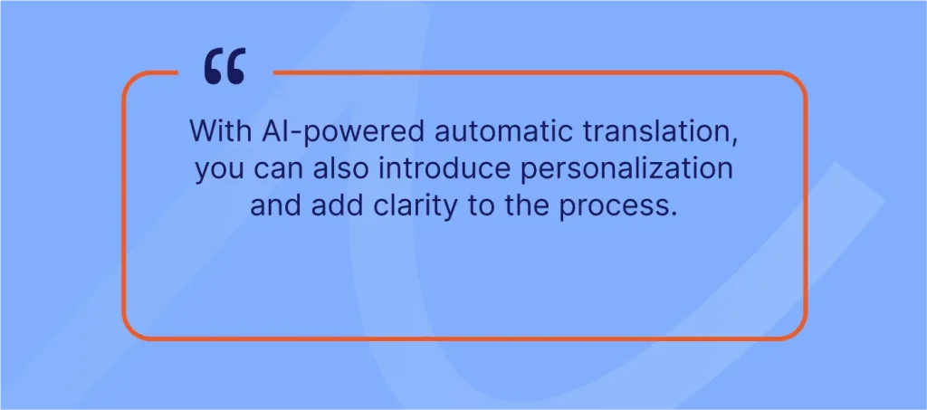 how AI and automatic translation help reduce cart abandonment