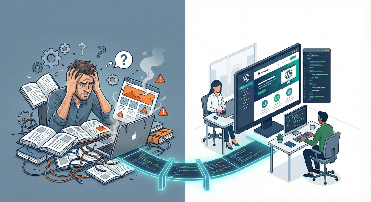 When Does DIY WordPress Stop Making Sense For Your Small Business?